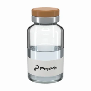 Vial with an amber cap